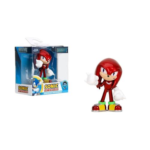 דמות Knuckles Metalfigs מתכת Sonic Die-Cast Figure 2.5