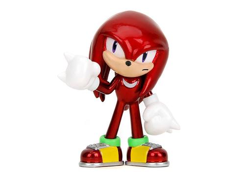 דמות Knuckles Metalfigs מתכת Sonic Die-Cast Figure 2.5