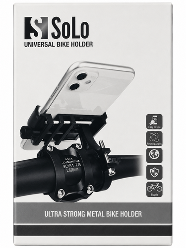 תושבת טלפון לאופניים SoLo מאלומיניום Universal Bike Holder SoLo