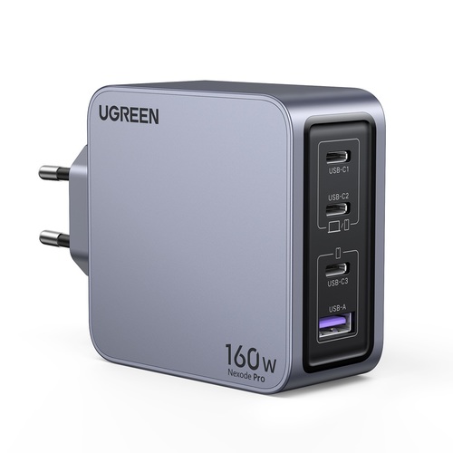 מטען קיר UGREEN NEXODE PRO 160W GAN + כבל CTC X763-25877
