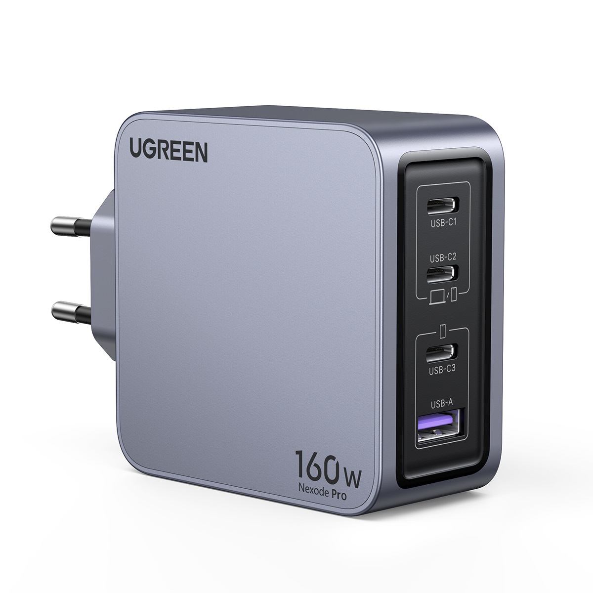 מטען קיר UGREEN NEXODE PRO 160W GAN + כבל CTC X763-25877