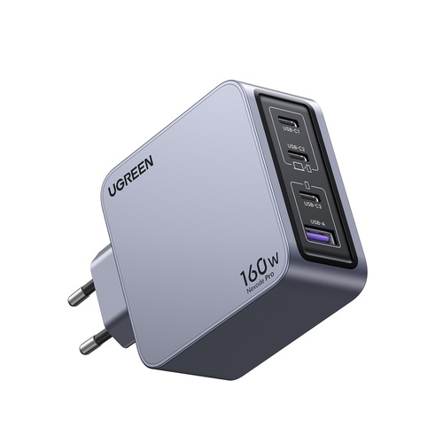מטען קיר UGREEN NEXODE PRO 160W GAN + כבל CTC X763-25877