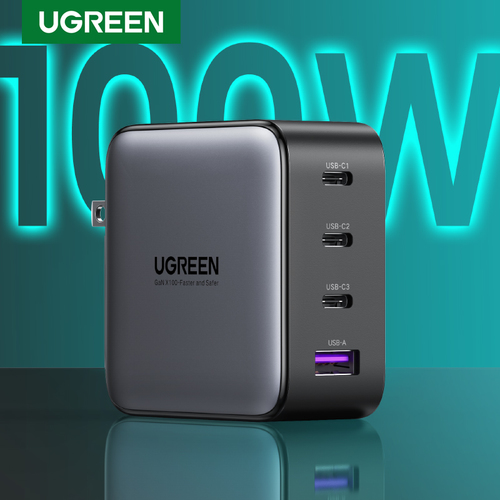 UGREEN 100W 4-Port PD GaN Fast Charger EU CD226-40747