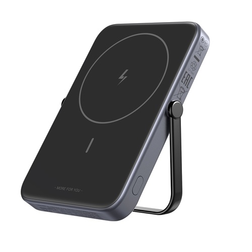 UGREEN סוללת גיבוי UNO 5000mAh Robot 20W Magnetic Wireless אפור PB571-35605B