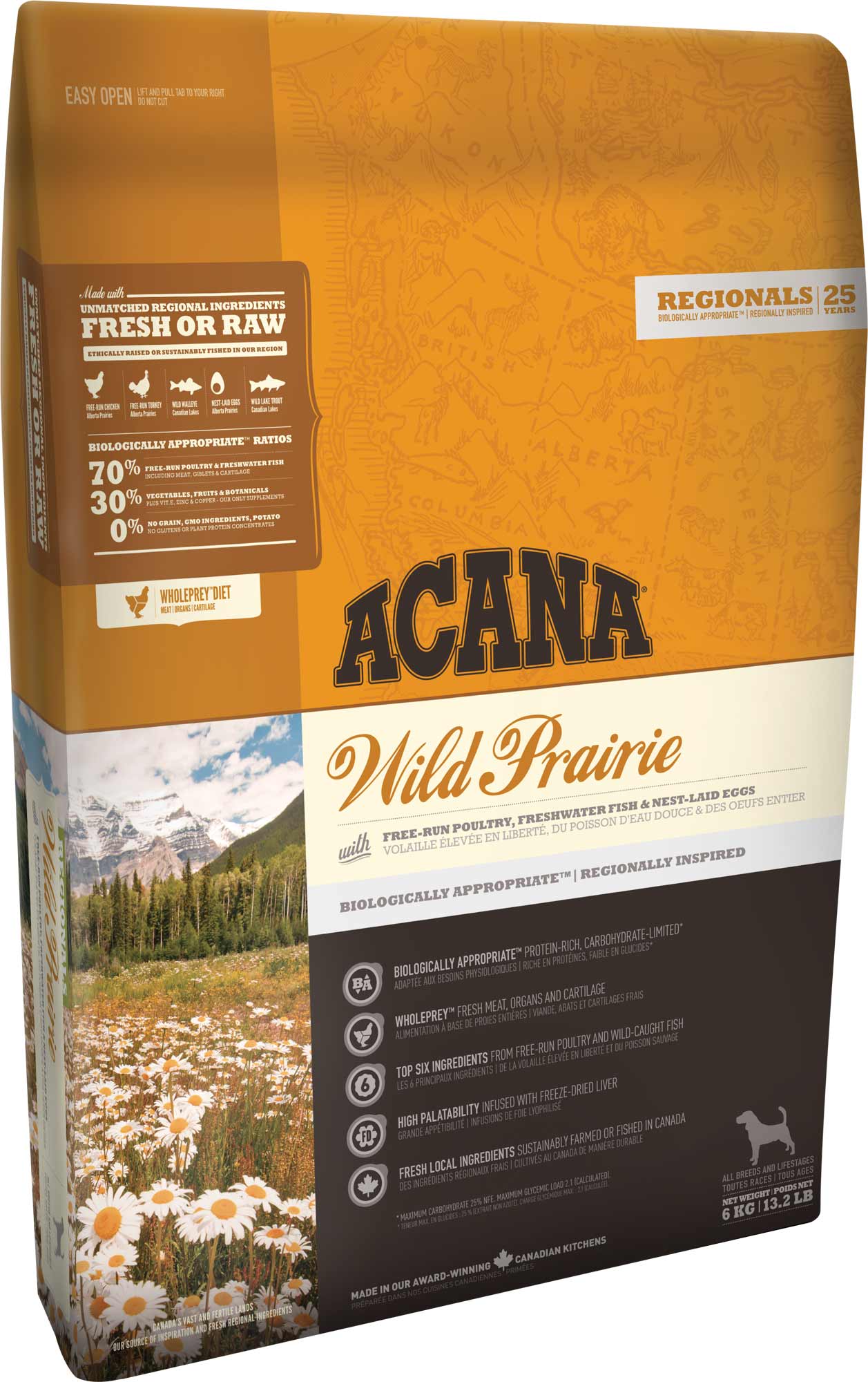 אקאנה עופות ערבה | Acana Wild Prairie