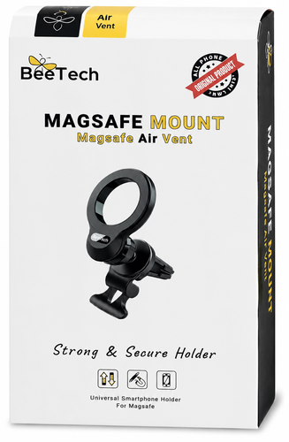 מעמד לרכב תושבת MagSafe לפתח מזגן BeeTech MagSafe Air Vent Mount