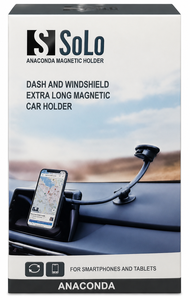 תושבת מגנטית לרכב SoLo Anaconda Extra Long Magnetic Holder