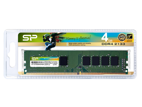 זיכרון למחשב נייח Silicon Power 4GB DDR4 2133MHz סיליקון פאוור