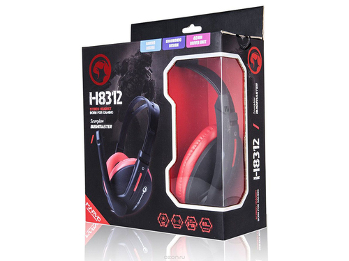 אוזניות Marvo H8312 Wired Gaming Headset מרבו