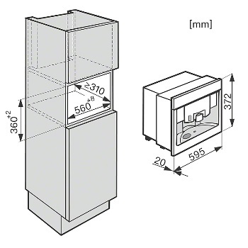 מכונת אספרסו MIELE CVA6431