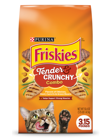 פריסקיז (כתום) לחתול נתחי ברביקיו | Friskies Shreds BBQ Flavors For Cats