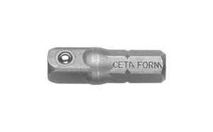 מתאם משושה ל-מרובע הנעה 1/4 CETA Ceta Form