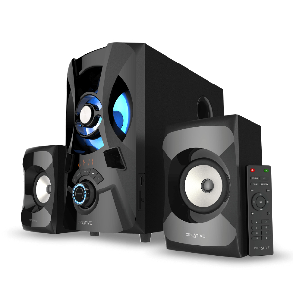 רמקולים למחשב ולטלוויזיה Creative SBS E2900 2.1 Bluetooth 120W מק"ט 51MF0490AA001 שחור
