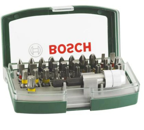 סט 32 חלקים ביטים עם מוביל Bosch X-Line 2607017560