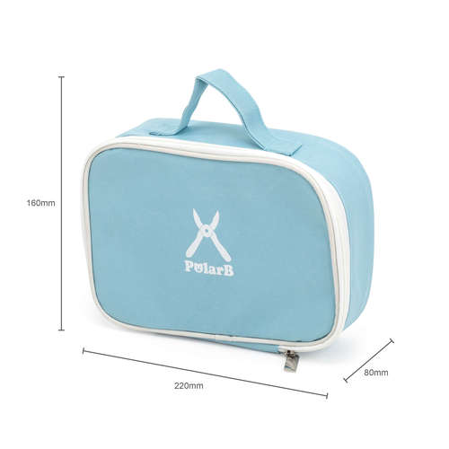 תיק כלי עבודה ונגרים מעץ עם כרטיסיות אתגר (פולאר בי)