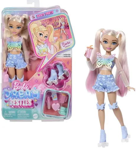 בובה ברבי על גלגלים מסיבה BARBIE