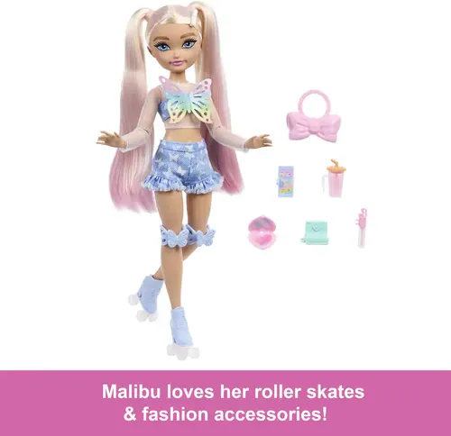 בובה ברבי על גלגלים מסיבה BARBIE