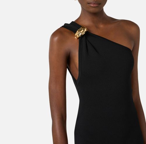 Red Carpet full Milano stitch knit dress