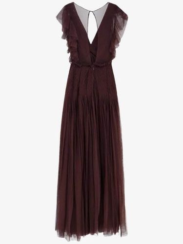 Red Carpet dress in tulle fabric