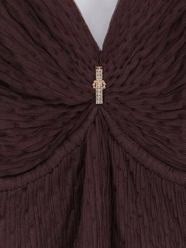 Red Carpet dress in tulle fabric