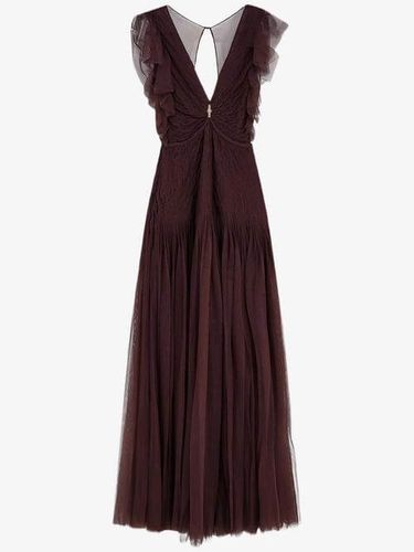 Red Carpet dress in tulle fabric
