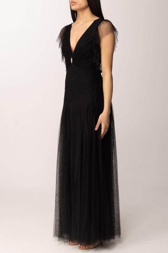 Red Carpet dress in tulle fabric