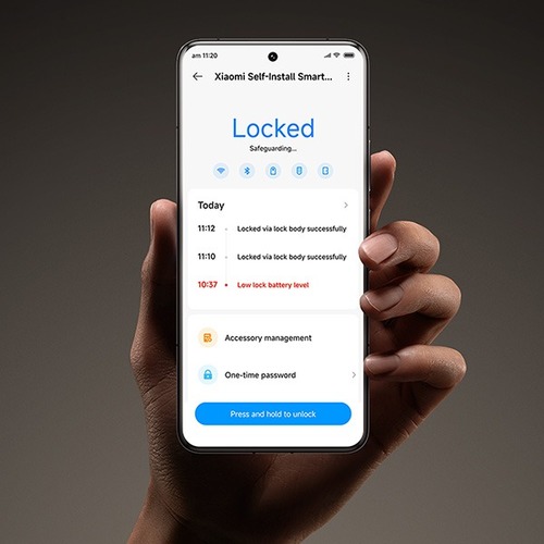 מנעול דלת חכם כולל מקשים שיאומי דגם Xiaomi Self-Install Smart Lock (keypad included) 81293
