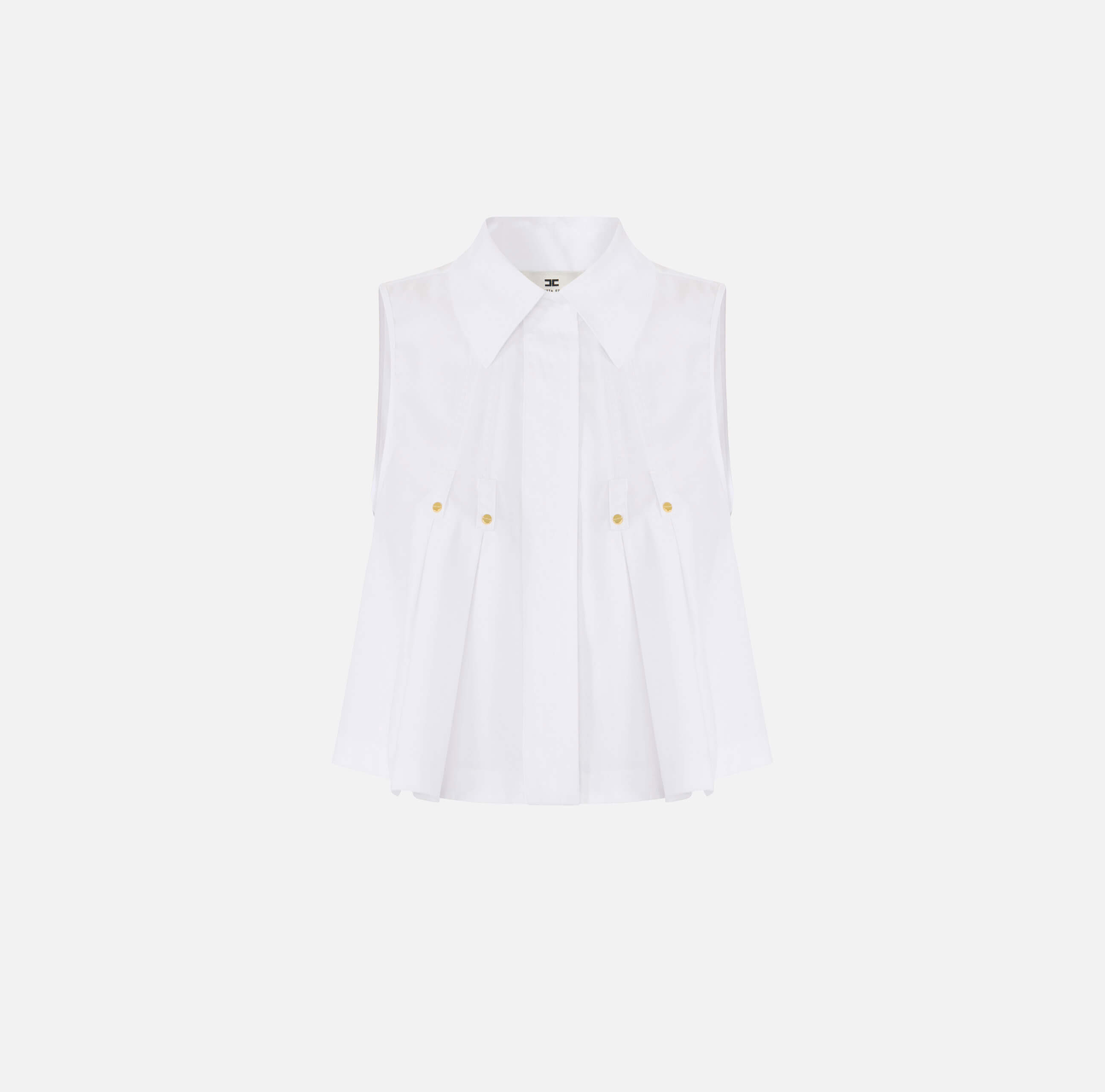 Cotton poplin shirt