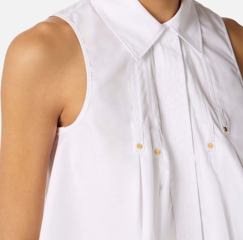Cotton poplin shirt