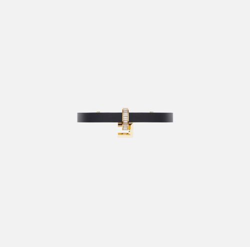 Chocker with jewel logo