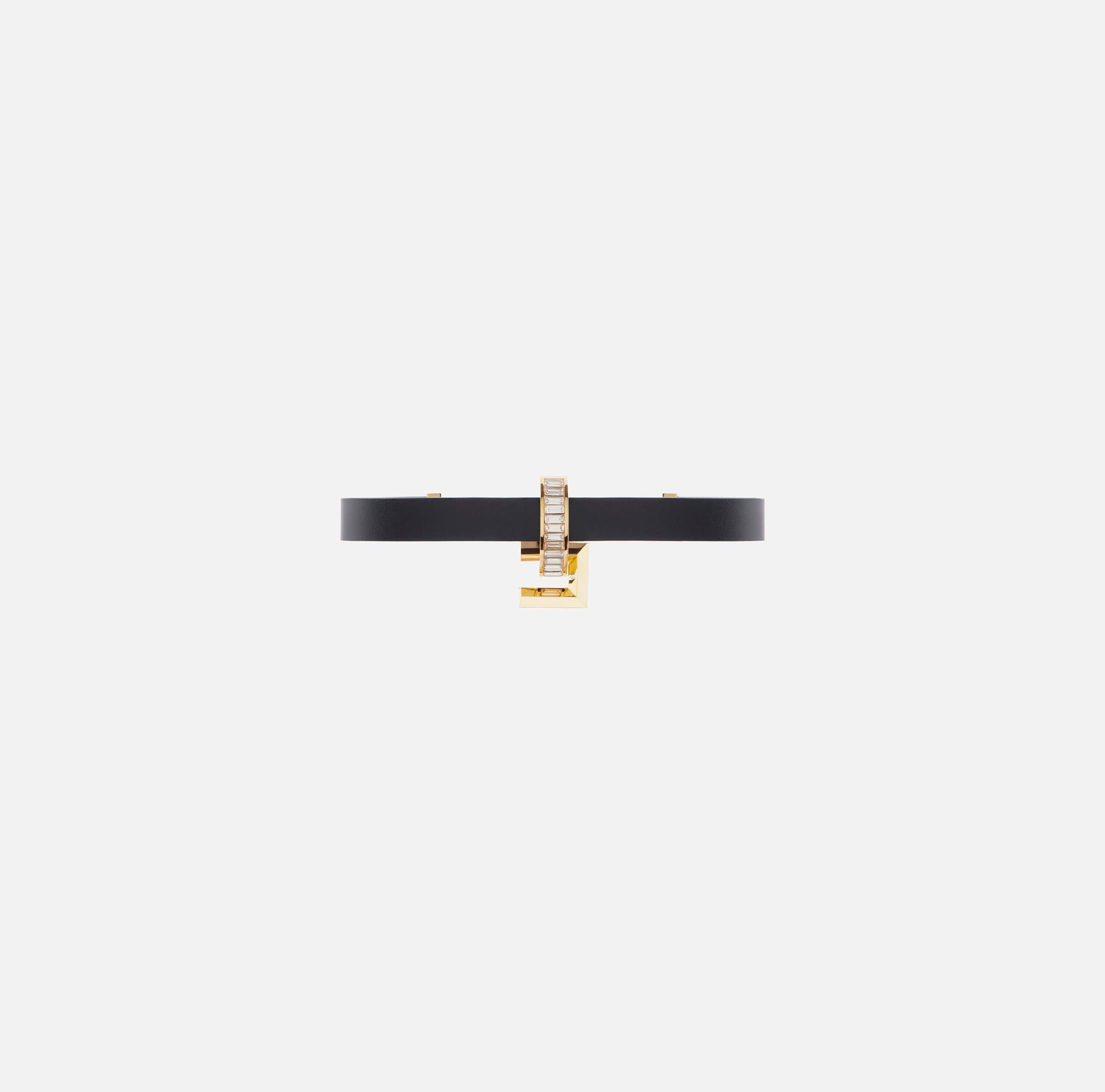 Chocker with jewel logo