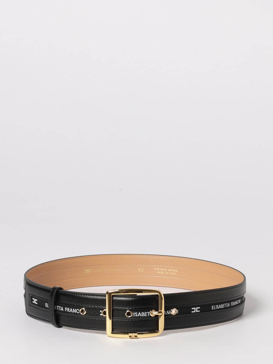 Elisabetta Franchi logo-pattern Belt 