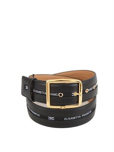 Elisabetta Franchi logo-pattern Belt 