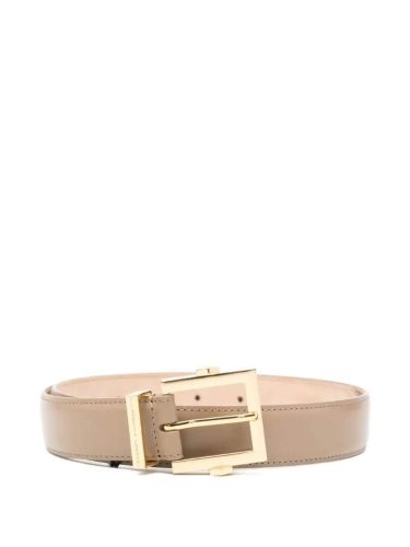 Elisabetta Franchi logo-plaque buckle belt 