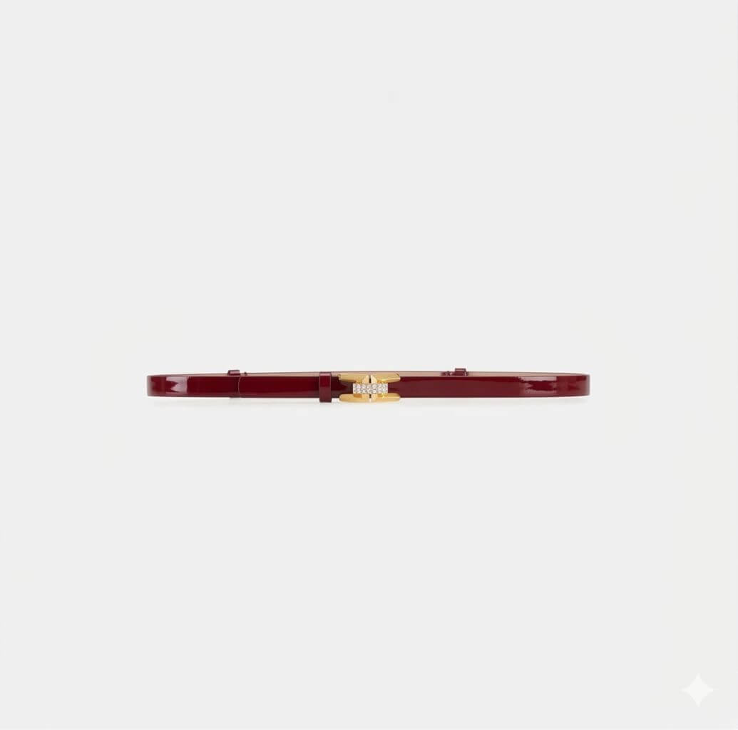 Leather belt