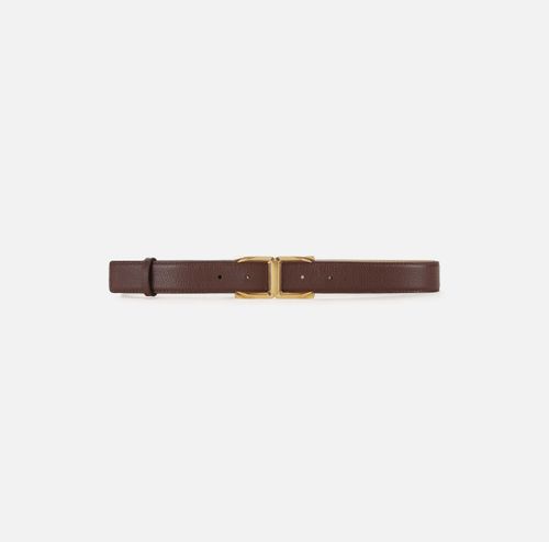 Leather belt