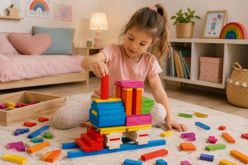 לבני בניה מעץ  כפיסי עץ 58470