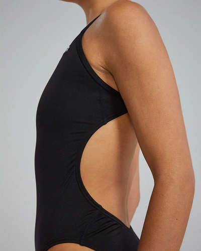 בגד ים נשים גב פתוח SOLID CUTOUTFIT BLACK