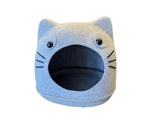 POPETS איגלו אפור בצורת חתול