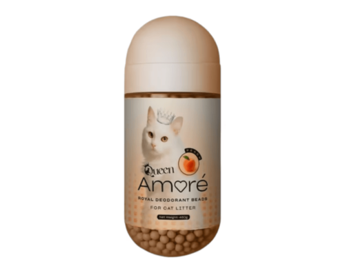 QUEEN AMORE כדוריות בישום לחול בניחוח אפרסק 450 גרם