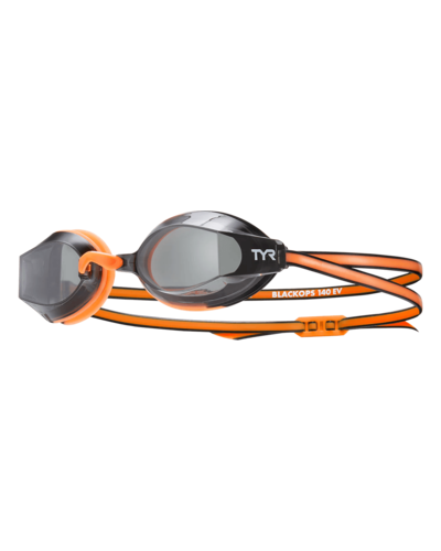 משקפת שחיה פנים צרות BLACKOPS 140 EV RACING JR. SMOKE/ORANGE