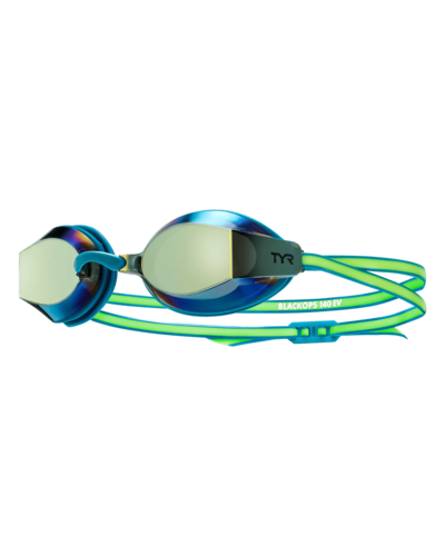 משקפת שחיה BLACKOPS 140 EV RACING MIRRORED TURQ/LIME