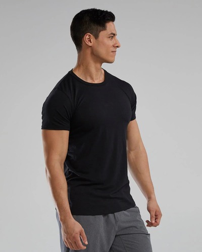 חולצה UNISEX LIGHTWEIGHT ULTRASOFT TECH T BLACK