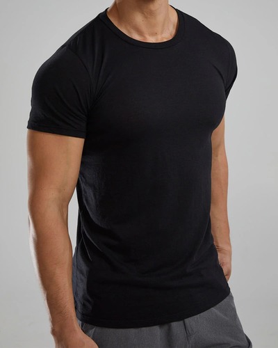 חולצה UNISEX LIGHTWEIGHT ULTRASOFT TECH T BLACK