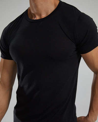 חולצה UNISEX LIGHTWEIGHT ULTRASOFT TECH T BLACK