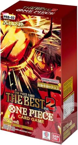 One Piece Card Game The Best Vol.2 PRB-02 Japanese Booster Pack ‏ ‏חבילת  בוסטר מקורית