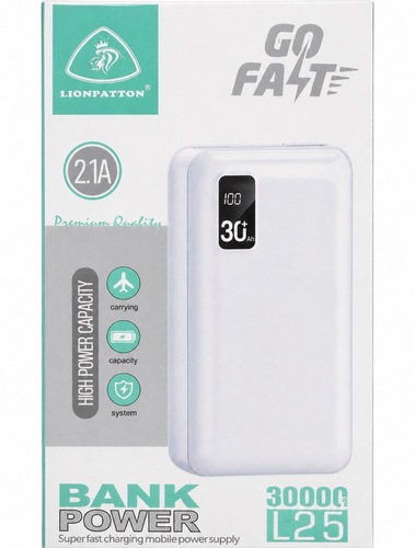 סוללת גיבוי נייד LionPatton L25 30000mAh Go Fast Power Bank