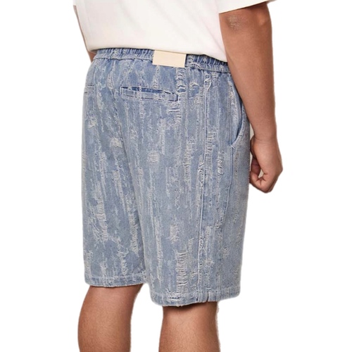 גינס BALR מידות XS-XXL לגברים בגוון ג'ינס עם הדפס
