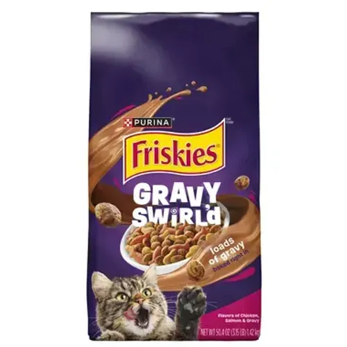 פריסקיז לחתול אקסטרה קראנץ' סלמון ועוף | Friskies Extra Crunchy For Cats