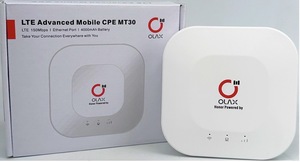 ראוטר נייד OLAX MT30 LTE Advanced Mobile Modem CPE 4G WiFi